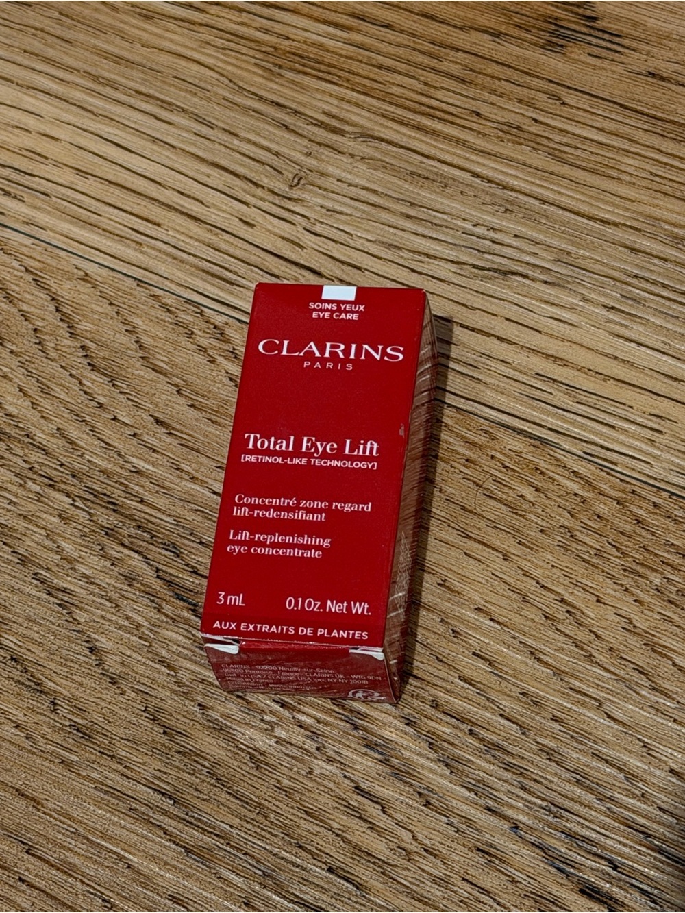 Clarins Total Eye Lift Travel Size 3 mL